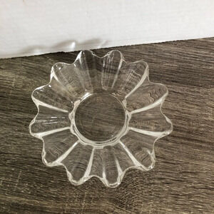 5/$25 Vintage Scalloped Edge  Dish